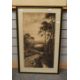 After Charles J Adams (British 1859-1931) Lithograph, agricultural scene with farmers ploughing a - Image 3 of 3
