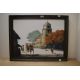 Edgardo Saemiento (20th Century) Oil on canvas, a vibrant Eastern temple street scene in autumnal - Image 2 of 5