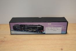 An OO gauge model steam locomotive and tender, kit-built from a DJH base (Reference K83) with a
