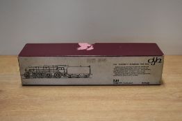 A DJH kit-built OO gauge model steam locomotive and tender representing the British Railways