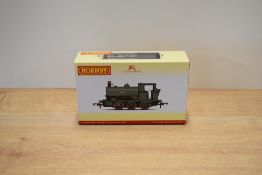 A Hornby OO gauge model steam locomotive, specifically a Peckett B2 class 0-6-0 saddle tank