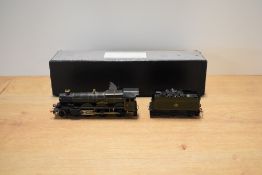 An OO gauge kit-built model of a Great Western Railway (GWR) Castle Class 4-6-0 steam locomotive and