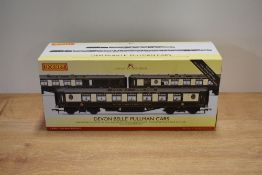 A Hornby R4380 00 gauge Pullman Cars Pack produced for the Devon Belle service. Item no. R4380.