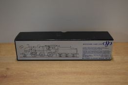 A professionally kit-built OO gauge model steam locomotive and tender, manufactured by DJH of