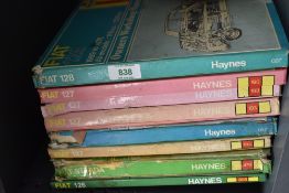 Seven Hayes Owners Workshop Manuals for Fiat inc 126,127, 128 and Strada