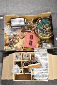 Plastic Military and Western Figures etc, Mainly Britains, some Knights and on Horseback seen,