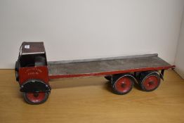 Mid 20th century hand made Wagon, possibly an apprentice piece and possibly made in the