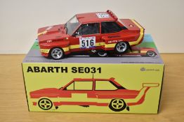 LaudoRacing Model, LM135A Limited Edition 1:18 scale Resin Fiat Abarth SE031, 75/350, very little