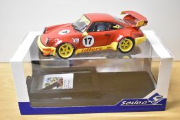 Solido 1:18 Scale Die-cast, S1807509 RWB Maty's Idlers 2016, part boxed, been on display in glass