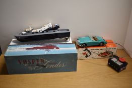 Victory Industries, Electric Scale Model, MG A1 Ever Ready Battery Operated Car in original part