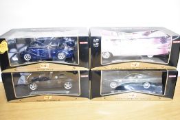 Maisto 1:18 scale Premier Edition Die-casts, 36880 Aston Martin DB7 Vantage, 36813 Cadillac Eldorado
