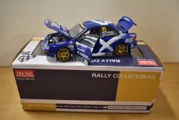 Sun Star 1:18 Scale Die-cast, 5529 Subaru Impreza 555 A McRae /S Loudon Logiman Mythical Cars