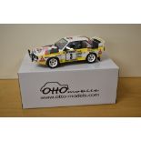 Otto Mobile 1:18 Scale Limited Edition Die-cast, OT820 UV1 Audi Quattro Sports GrB RMC 1985, boxed