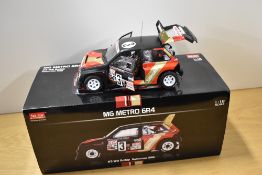 Sun Star 1:18 Scale Die-cast, 5540 MG Metro 6R4 #3 Will Gallop Rallycross 1986, boxed with
