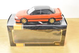 IXO 1:18 Scale Die-cast, 18CMC131B.22 Subura Legacy RS1991 Red, boxed with internal packaging