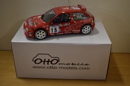 Otto Mobile 1:18 Scale Limited Edition Die-cast, OT432 UV1 Citreon ZX Kit Car, boxed with internal