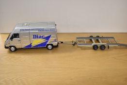 Otto Mobile 1:18 Scale Die-cast, OT289 Rally Pack, Renault Clio Maxi Tour de Corse, Van with