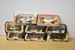 Corgi Die-casts, 152 Ferrari 312 B2 Formula 1, 154 Lotus John Player Special, 155 UOP Shadow, 156