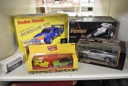 Radio Controlled Cars and Die-casts, Radio Shack 60-8079 Porsche 935, Nikko Tasco 16210 1:16 scale