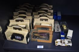 Mixed Die-casts, Politoys M Rolls Royce, Mercury Chaparral 2F, both playworn, Lledo Days Gone x