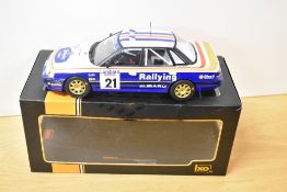 Ixo 1:18 Scale Die-cast, 18RMC080B.20 Subaru Legacy RS #21 RAC Rally 1991, C McRae/D Ringer, boxed