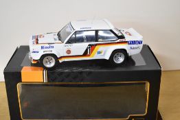 IXO 1:18 Scale Die-cast, 18RMC077.20 Fiat 131 Arbarth #1 Rally Hunsruck 1979, boxed with internal