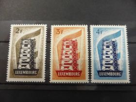 LUXEMBOURG 1956 EUROPA UNMOUNTED MINT SET OF 3 Fine unmounted mint set of three Europa values from
