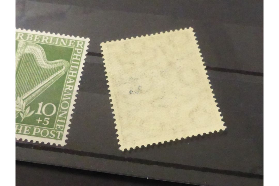 BERLIN 1950 RE-ESTABLISHMENT OF BERLIN PHILARMONIC SET OF 2 MNH Fine duo, both unmounted mint from - Image 4 of 4