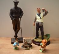 Two Beswick Pottery Beatrix Potter characters 'Squirrel Nutkin' and 'Peter Rabbit' sold together