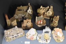 A group of eleven Liliput Lane and similar studies to include 'Holme Dyke' and 'Holly Cottage',