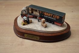 A limited edition Border Fine Arts Eddie Stobart 30th Anniversary (1970-2000) figure group,