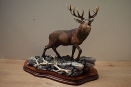 A Border Fine Arts animal study 'Highland Majesty' model number B0220, designed by Ray Roberts,