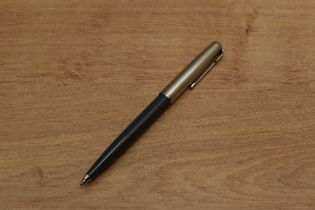 A Parker 51 ballpoint pen in Grey with lustraloy cap. Circa 1955