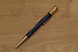 A Parker True Blue Flat Top pencil, Circa 1928