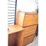 A selection of vintage teak ladderax units etc (see full description)