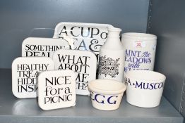 A quantity of Emma Bridgewater kitchenware, to feature 'Toast and Marmalade' four plastic