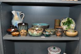 A large quantity of mid to late 20th-century and contemporary studio pottery, to feature a