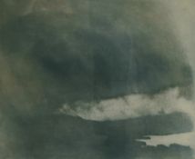 *Local Interest* After Donald Wilkinson (British b.1937) Colourised etching 'Storm Over Derwentwater