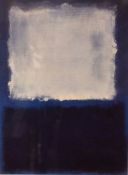 After Mark Rothko (Latvian 1903-1970) Lithograph 'Untitled 1968', entitled and attributed to lower