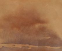 *Local Interest* After Donald Wilkinson (British b.1937) Colourised etching 'Storm Over Derwentwater
