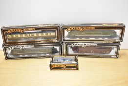 A collection of vintage Mainline Railways OO gauge model railway locomotives and rolling stock