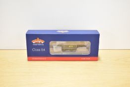 A Bachmann Branch-Line OO gauge Class E4 0-6-2 tank locomotive in Southern Railway green livery,