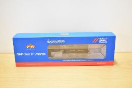 A Bachmann Branch-Line OO gauge GNR Class C1 Atlantic steam locomotive and tender, model number 31-