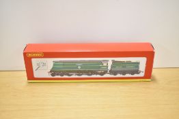 A Hornby OO gauge Super Detail 4-6-2 Battle of Britain Class Locomotive and Tender 34081 92