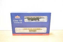 A Bachmann Branch-Line OO gauge Class 105 2-car DMU set, model number 31-327