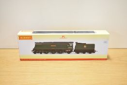 A Hornby 00 gauge West Country Class 4-6-2 steam locomotive and tender 34032 Camelford, model number