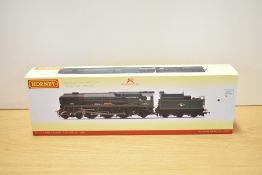 A Hornby OO gauge West Country Class 4-6-2 steam locomotive and tender renamed Crediton 34045, model