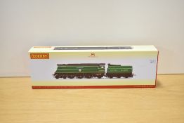 A Hornby OO gauge Battle of Britain Class 4-6-2 Steam Locomotive and Tender 'Sir Archibald Sinclair'