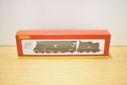 A Hornby OO gauge R2282 West Country Class 4-6-2 steam locomotive and tender Weymouth