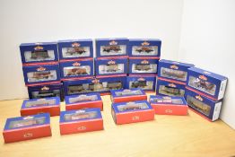 A collection of Bachmann Branch-Line OO gauge model railway freight rolling stock